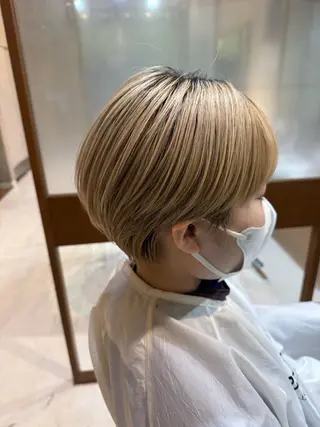 ショート 段 未佑のヘアスタイル