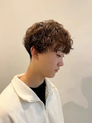 パーマ saya🦢メンズ /ショートカットのヘアスタイル