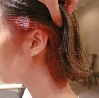 ショート 透明感カラー🇰🇷 レイヤー✨桑原　研太のヘアスタイル