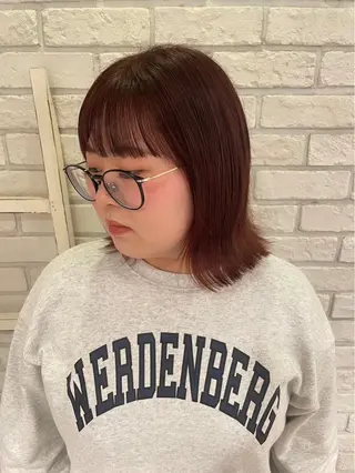 セミロング haruna🎀 Lita 4Fのヘアスタイル