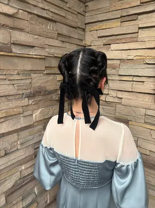 ヘアアレンジ 武内 莉子☆*:.｡のヘアスタイル