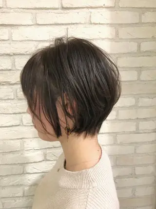 ショート カラー 大平 美沙のヘアスタイル