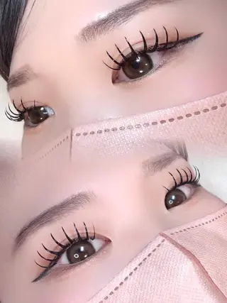 マツエク・マツパ REBYNA 見石店のマツエク・マツパデザイン