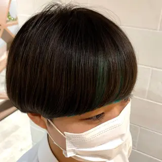 ショート カラー ブリーチモデル募集中 小柴のヘアスタイル