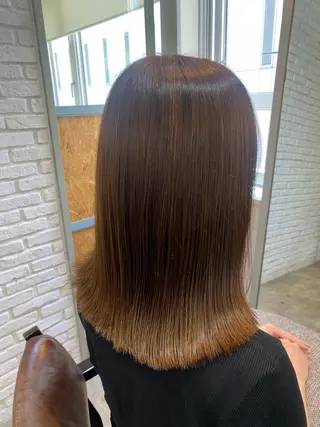 セミロング N° jemicaカナのヘアスタイル