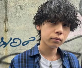 ショート パーマ メンズ 曲がる縮毛矯正 バレイヤージュ森田のヘアスタイル