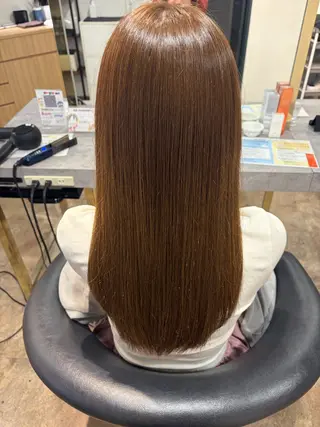 ロング 内川 楓子のヘアスタイル