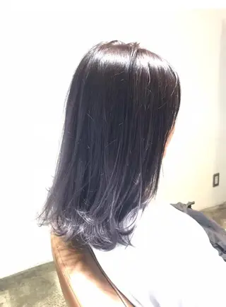 ミディアム カラー パーマ ヘアアレンジ メンズ キッズ ネイル マツエク・マツパ サロンドミルク 渋谷高比良のヘアスタイル