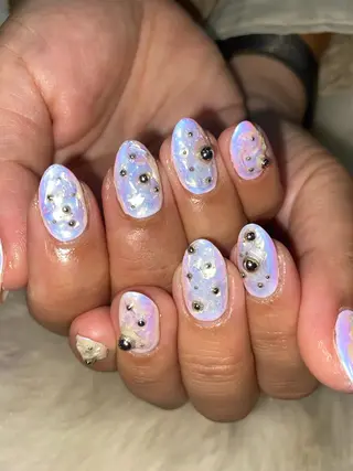 ネイル 個性派🌺推しネイル 💅💞hota🐇のネイルデザイン