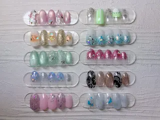 ネイル Queennail 北堀江Yumiのネイルデザイン