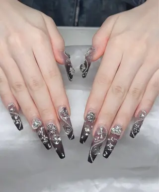 ネイル Lee Nails チップ長さだし専門店のネイルデザイン
