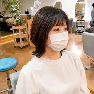 ミディアム 松澤日菜 ✂メンズ歓迎のヘアスタイル