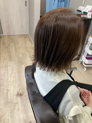 ミディアム Hair room Leaのヘアスタイル