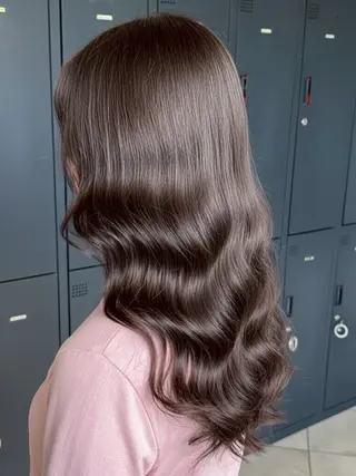 ロング 🫧透明感カラー🫧 はるきのヘアスタイル