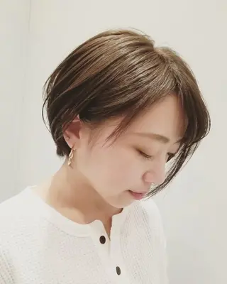 カラー ショート 竹尾 優斗のヘアスタイル