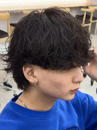 メンズ メンズ特化/パーマ /縮毛矯正/山本千太のヘアスタイル