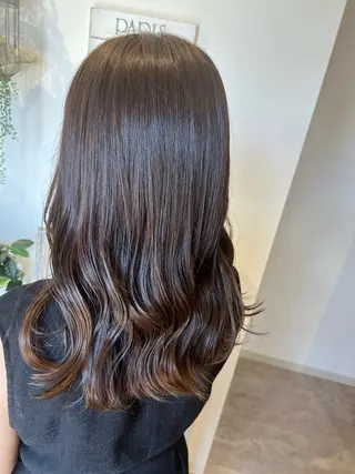 ロング 井上 美春のヘアスタイル