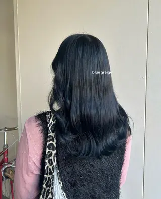 セミロング カラー カシェリタ🌛 ハルナのヘアスタイル