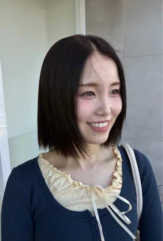 ミディアム カラー momo/ハイトーン /透明感カラー🎀のヘアスタイル