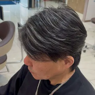 ショート カラー メンズ 髪質改善 × 高発色 color/Runoのヘアスタイル