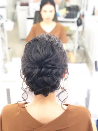 セミロング ヘアセット専門店 佐藤のヘアスタイル