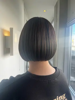 ショート おせ ちさとのヘアスタイル