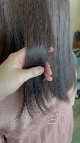 ミディアム 多田 優香のヘアスタイル