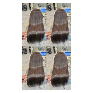ロング カラー 店長✨レイヤー✖️ 髪質改善✖️韓国ヘアのヘアスタイル