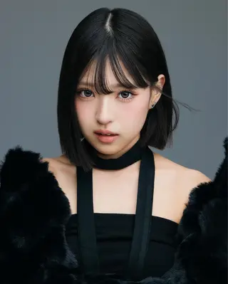 ショート カラー ヘアアレンジ 縮毛矯正🤍 ボブ/ HIKARIのヘアスタイル