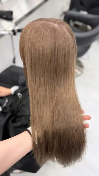 ロング カラー ヘアアレンジ 透明感カラー🎀艶髪 Anju/渋谷🎀のヘアスタイル