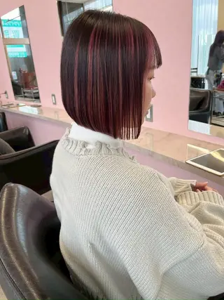 セミロング ryo 【MATTY】のヘアスタイル