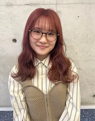 ロング カラー YUIMARL岡山店 YUNOKA🦋🫧のヘアスタイル
