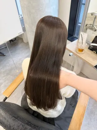 ロング カラー ヘアアレンジ Himawari♡ 柔らかいカラーのヘアスタイル