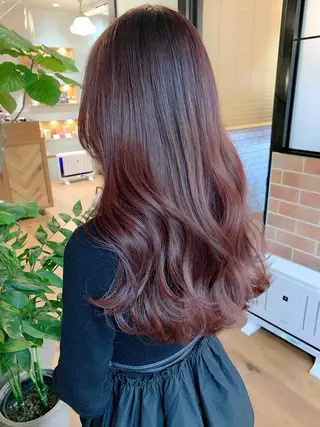 ロング 開發 智也のヘアスタイル