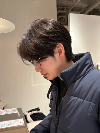 ショート パーマ メンズ シマダ ユウナのヘアスタイル