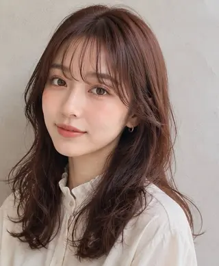ロング Garden 浅草蔵前のヘアスタイル
