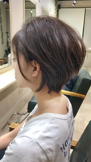 ショート たけかわ みずきのヘアスタイル