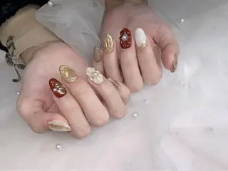 ネイル 長さだし専門店 M2　rikaのネイルデザイン