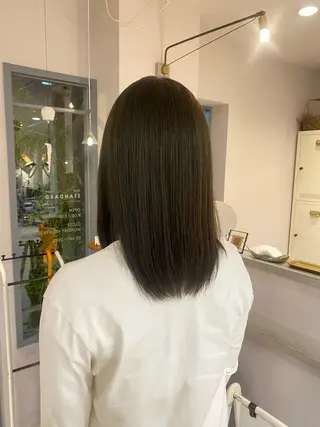 ミディアム カラー 【仙川】 セリナ‎のヘアスタイル
