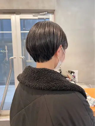 ショート 三浦澪矢/ ショートカットモデルのヘアスタイル