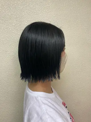 ショート カラー 縮毛矯正/艶カラー/ ikedaのヘアスタイル