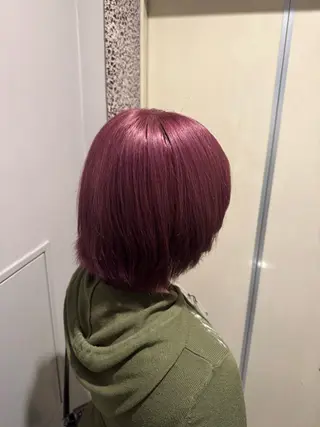 ミディアム 中韓𝒎𝒊𝒙🎀 ハイトーン💘のヘアスタイル