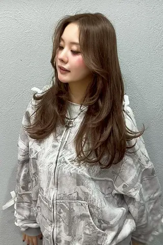カラー ロング 表参道/ワンホンヘア SAAYA🖤のヘアスタイル