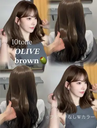 ロング カラー 【難波 心斎橋】 🐰Rio🤍のヘアスタイル