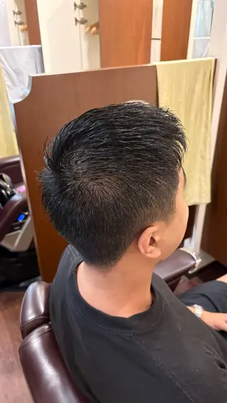 ショート メンズ コンダ フウマのヘアスタイル