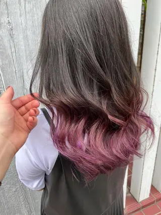 カラー 【店長】インナー指名 No.1戸塚優思のヘアスタイル