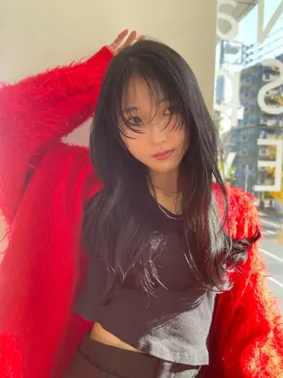 ロング 流行デザイン特化 東方  舜のヘアスタイル