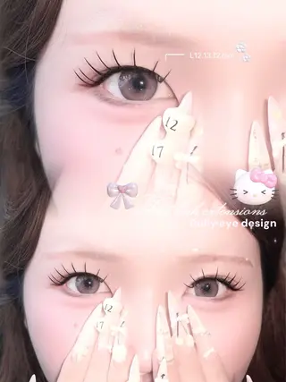 マツエク・マツパ Nixie ユキナのマツエク・マツパデザイン