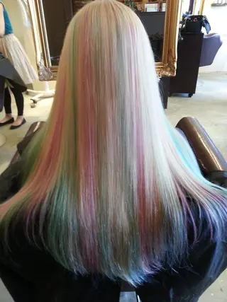 ロング カラー welring hair salonのヘアスタイル