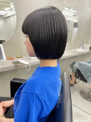 ショート 👑ボブはお任せ ミヤノ👑のヘアスタイル